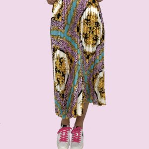 GONNA PLISSETTATA IN FANTASIA